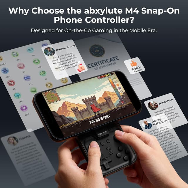 Thumbnail 1 de abxylute M4 Snap-On Handy-Controller