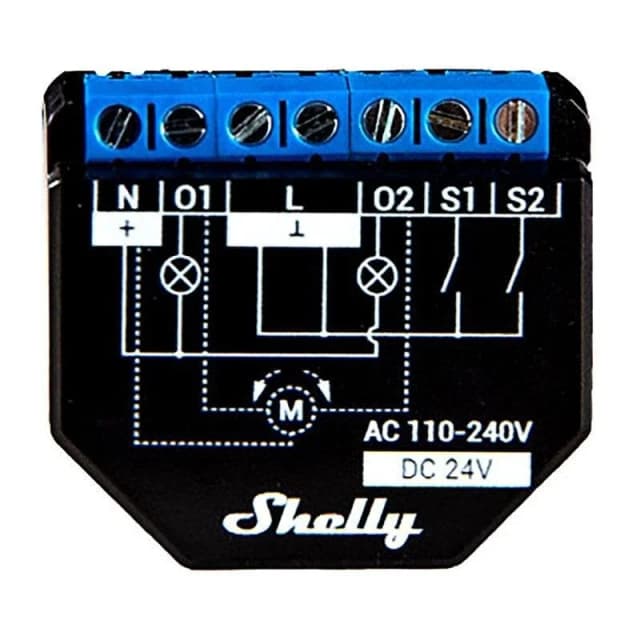 Imagen de Shelly Módulo Sswitch Wi‑fi Bt Plus 2pm 💡 en OfertitasTOP