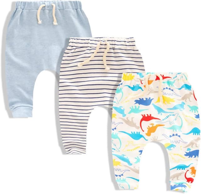 Detalle de CuteOn 3 Pack harem trousers cotton