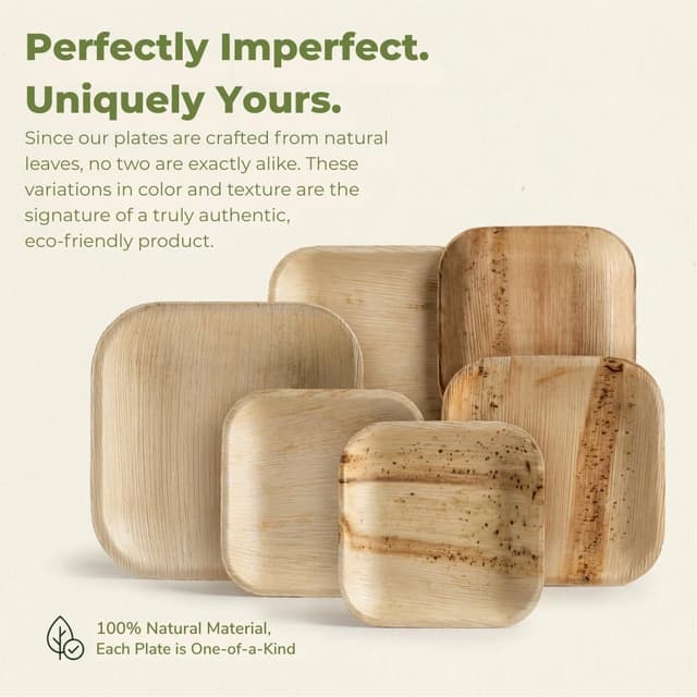 Thumbnail 2 de Koala Love Palm Leaf Plates 8in Pack