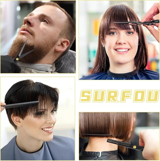 Thumbnail 6 de SURFOU Friseurscheren Set 6,7 Zoll Haarschneideset