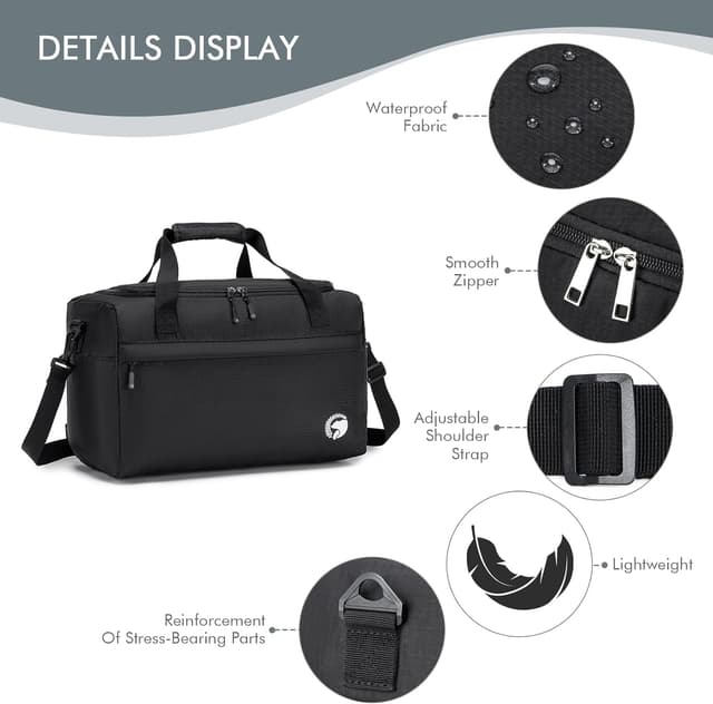 Thumbnail 4 de BAGZY 2X Sac de Voyage 40x20x25 20L