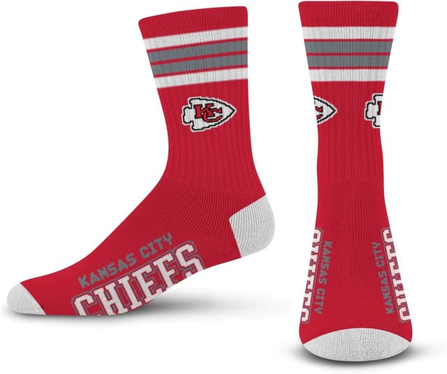 Thumbnail 6 de For Bare Feet Men’s NFL 4-Stripe Deuce Performance Crew Socks