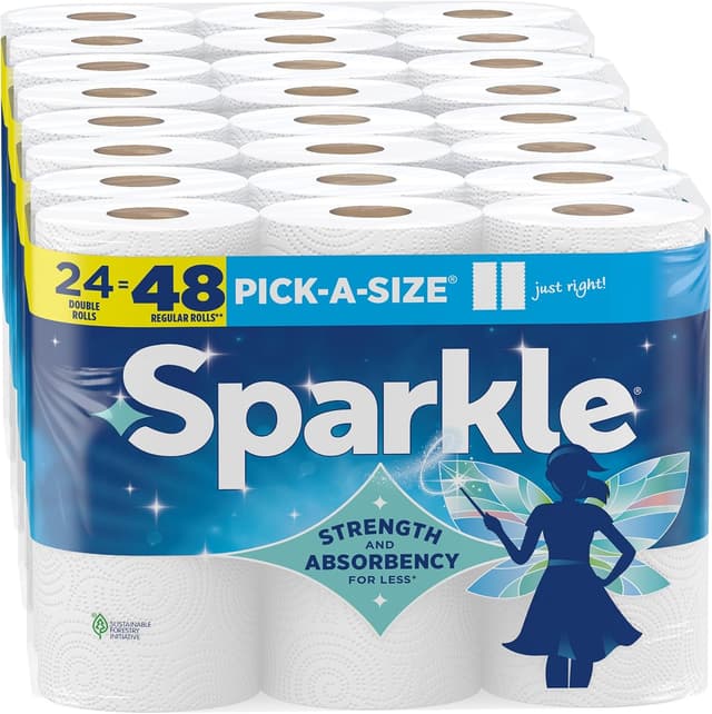 Detalle de Sparkle Paper Towels 24 Double Rolls