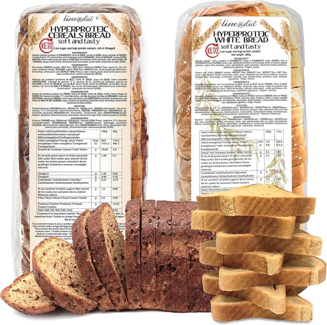 Thumbnail 4 de PANE BAULETTO KETO ai cereali 360 g 🥖