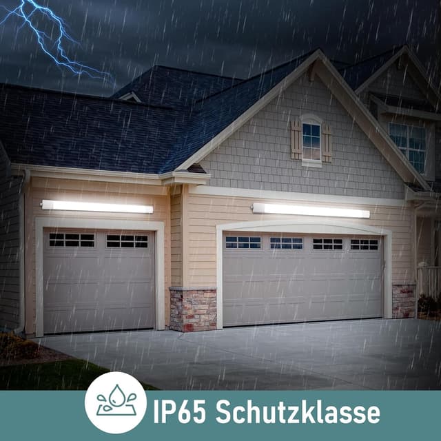 Detalle de IEGLED LED Feuchtraumleuchte 120 cm 36 W