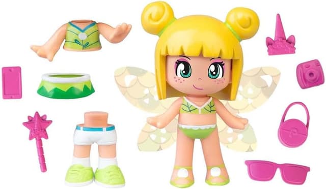 Thumbnail 3 de Famosa Pinypon Hada Mágica con Alas Reversibles y Accesorios