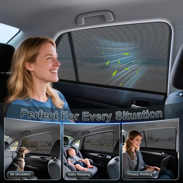 Thumbnail 4 de PEYOU Car Window Shades 2 Pack