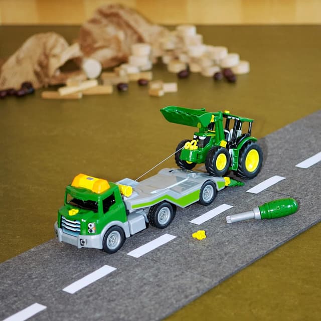 Thumbnail 4 de Theo Klein 3908 Camión transportador John Deere 1:24