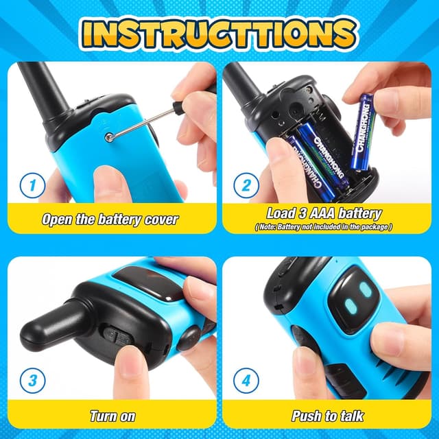 Detalle de EUCOCO Walkie Talkie Bambino 3–10 anni “Gioco Bambino 3-8/…”