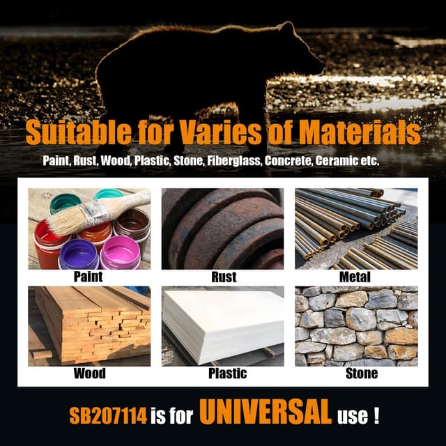 Thumbnail 3 de Merryland Strip Disc 4.5" Rust Remover Wheel đź›