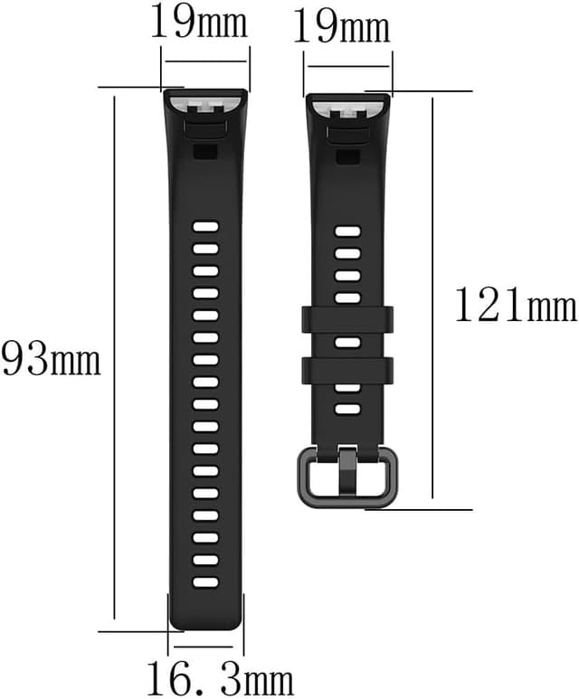 Detalle de Silicone Sport Replacement Strap for Huawei Band 3 / Band 3 Pro and Band 4 Pro (TPU) – Watch Strap