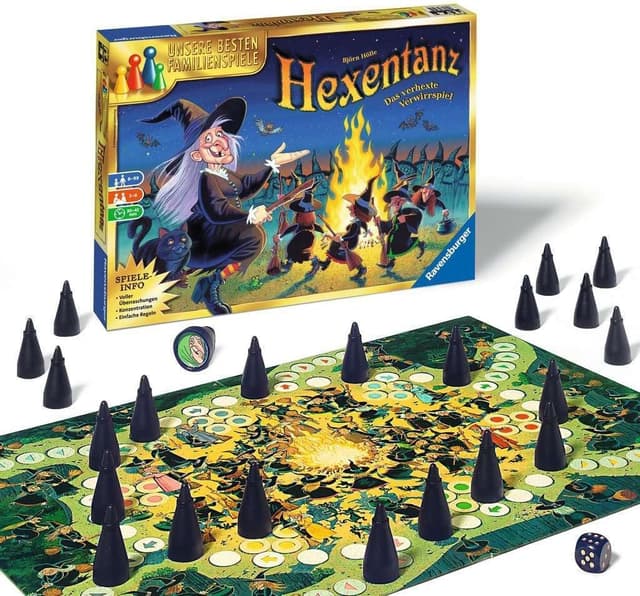 Detalle 2 de Ravensburger Hexentanz 2-6 Spieler 🎲