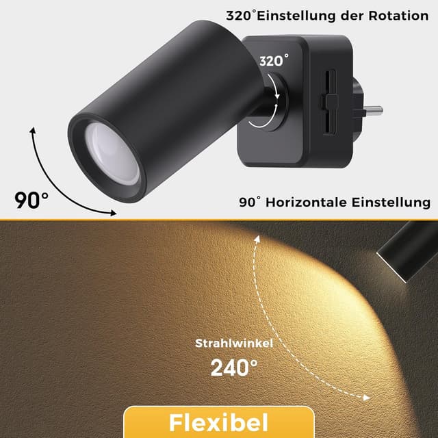 Detalle 2 de LOHAS-LED Nachtlicht-Steckdose 1 Stück