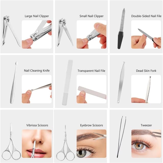 Thumbnail 3 de AYBUY Kit manucure 9 pièces ✂