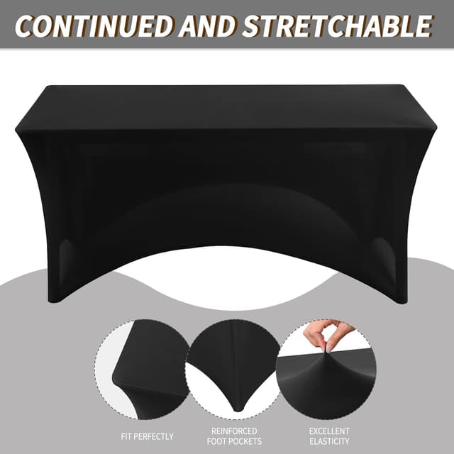 Detalle 2 de Fixwal Elastic 8 ft Table Cloths