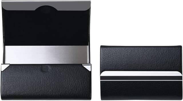 Detalle 2 de flintronic Porte-Cartes Slim Étui Magnétique