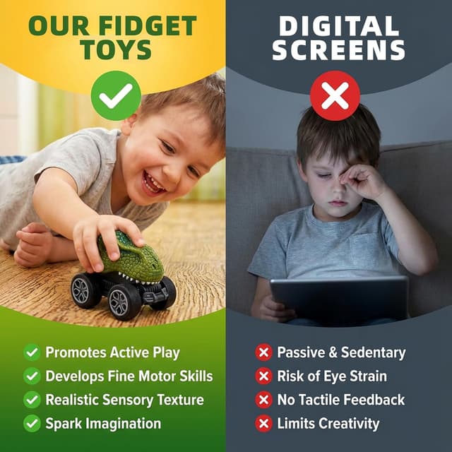 Thumbnail 6 de 1000Pcs Party Favors for Kids Fidget Toys Bulk Pack (Treasure Box Rewards & Classroom Prizes)