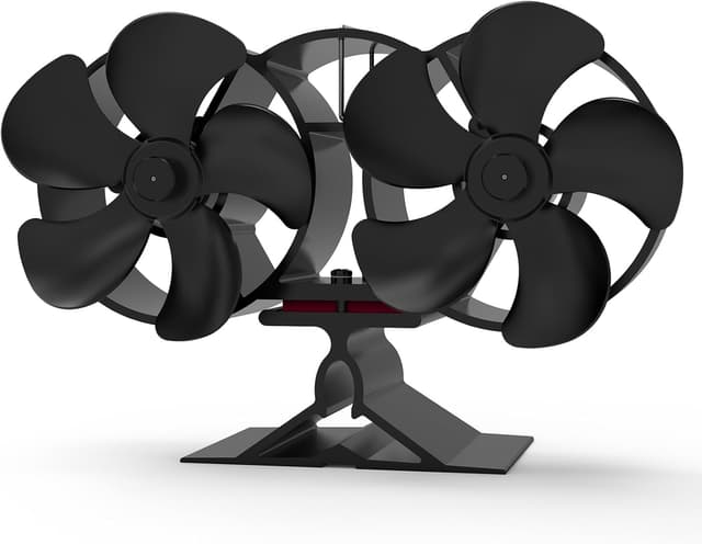 Detalle 2 de YAZIONG HL-500Q4 stove fan 6-blade