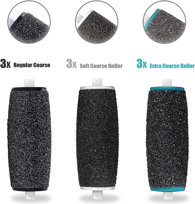 Detalle 2 de Canvalite Canvalite 9Pcs Pedi rollers