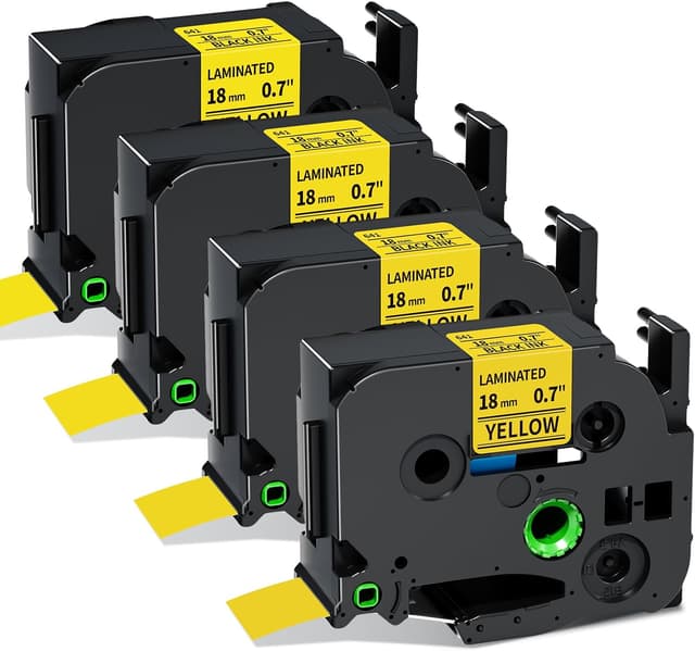 Detalle de Replacement Brother TZe-641 18mm Label Tape 🏷