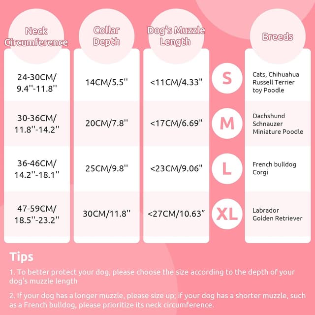 Thumbnail 2 de PUZAUKAL Dog Cone After Surgery L