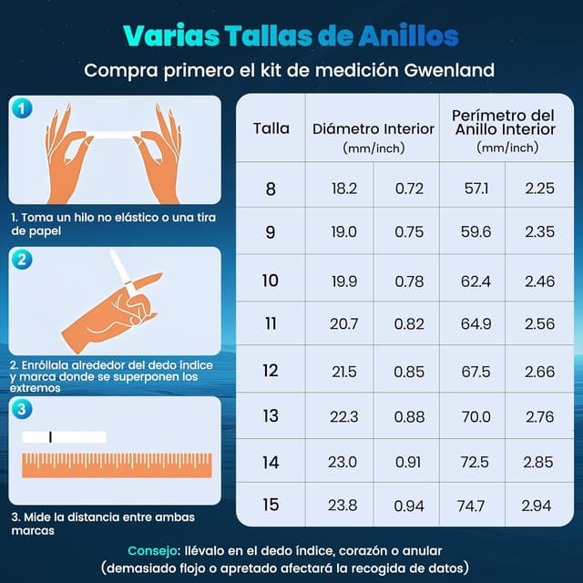 Thumbnail 6 de 2026 Anillo Inteligente Smart Ring 13 📱