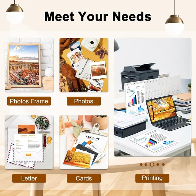 Detalle de Miss Deer 113 inchiostro compatibile per Epson EcoTank (multipack) per ET-5150, ET-5170, ET-5800 Pro e altri