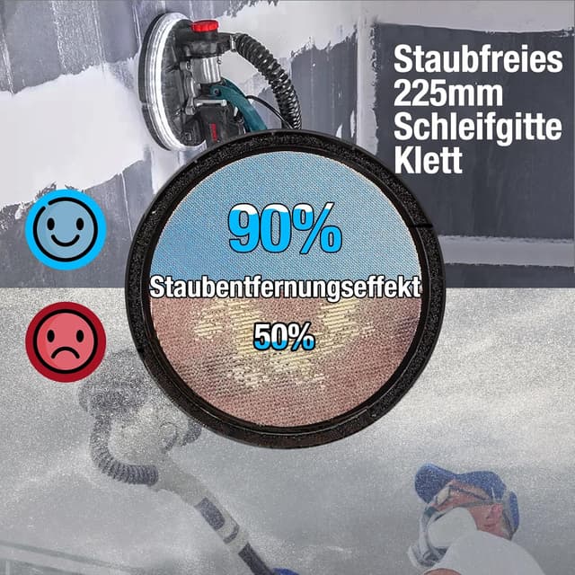 Thumbnail 1 de Schleifpapier 225mm Klett 180 Körnung