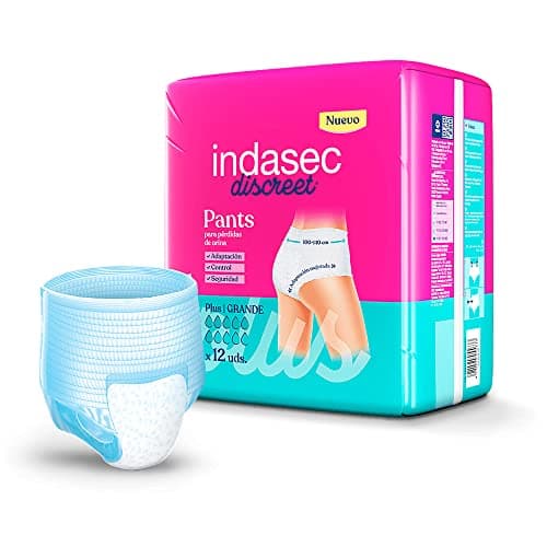 Thumbnail 1 de Indasec Discreet Pant Plus Grande 12 unidades 🩲