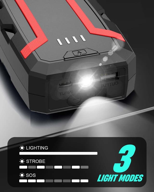 Thumbnail 5 de Zumhigh Jump Starter Power Pack 1000A Peak car jump starter