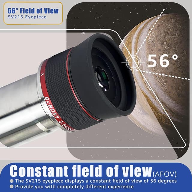 Thumbnail 2 de Svbony SV215 Planeten‑Zoom Okular 3–8 mm