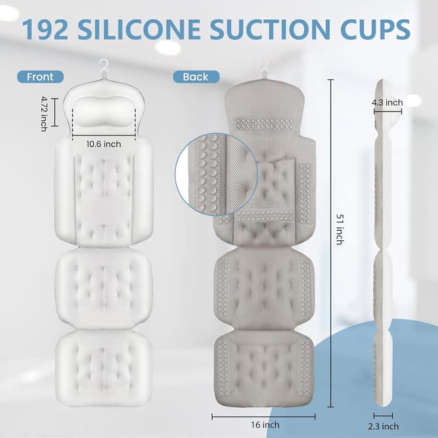 Thumbnail 3 de Full Body Bath Pillow 51" x 16