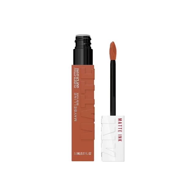 Detalle de Maybelline New York Super Stay Matte Ink „Un-Nudes“, Lippenstift Ton 70 Amazonian (16h), 5 ml