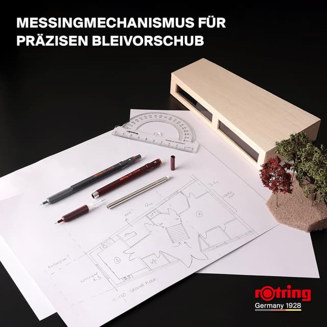 Thumbnail 6 de rOtring 600 Druckbleistift HB 0,5 mm