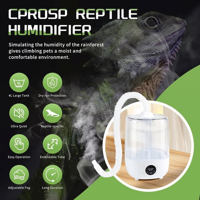 Thumbnail 2 de CPROSP 4L Reptilien-Luftbefeuchter 🌫
