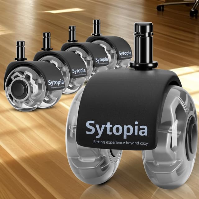 Detalle de Sytopia ruote per sedia da ufficio 10 x 22 mm