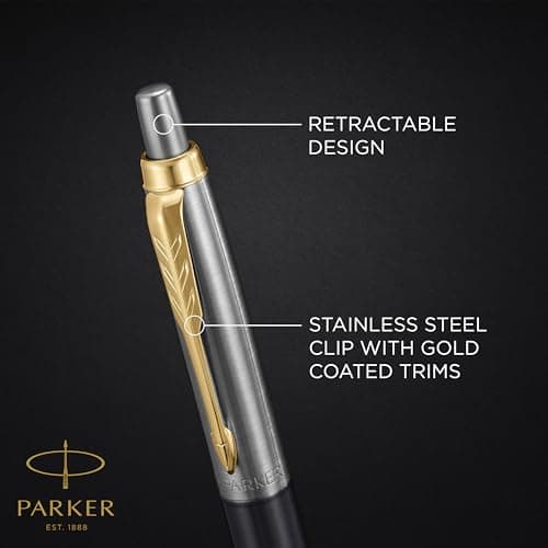 Detalle 2 de Parker Jotter bolígrafo lacado gris