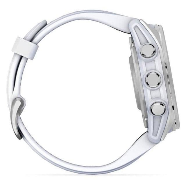 Detalle de Garmin Fenix 8 AMOLED 43 mm reloj smartwatch plateado