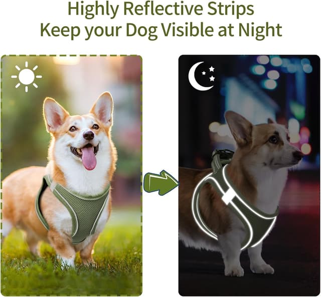 Detalle de HEELE step-in dog harness, XS chest 32-36cm