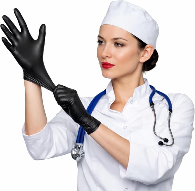 Detalle de Guanti in nitrile Medical 100, monouso