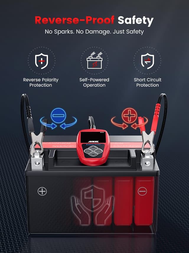 Thumbnail 2 de ANCEL BA101 12V Car Battery Tester
