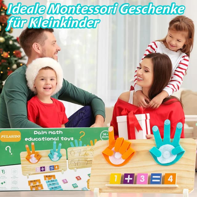 Thumbnail 5 de DQMOON Montessori Lernspielzeug Zahlen ab 4
