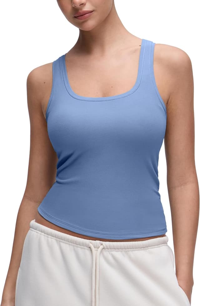 Detalle de CRZ YOGA Softembrace Top casual da donna con doppia fodera