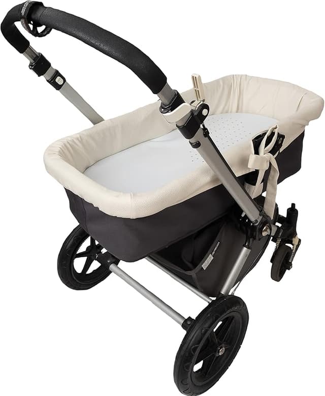 Thumbnail 5 de Funda Capazo Hipoalergénica Blanca Piqué 100% fabricación española