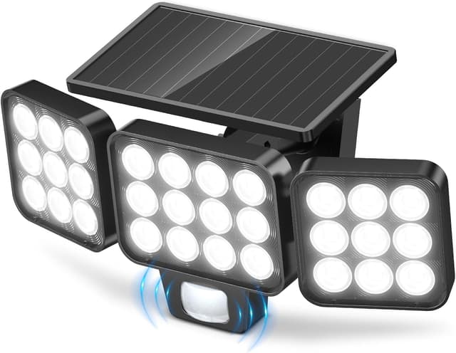 Detalle de GEARLITE Solar Security Light 3500 LM, 270° illumination