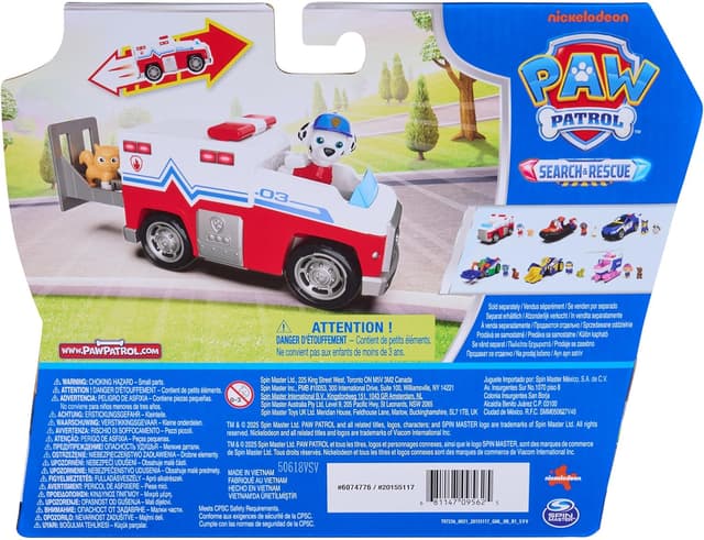Thumbnail 6 de PAW Patrol Search & Rescue Marshalls 15 cm Rettungsfahrzeug