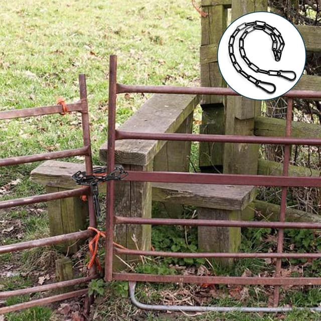 Detalle 2 de NEUSID Edelstahl Kette für Türen 0,5 m