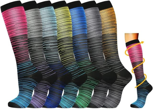 Detalle de Losvcbcx Kompressionssocken 15–20 mmHg