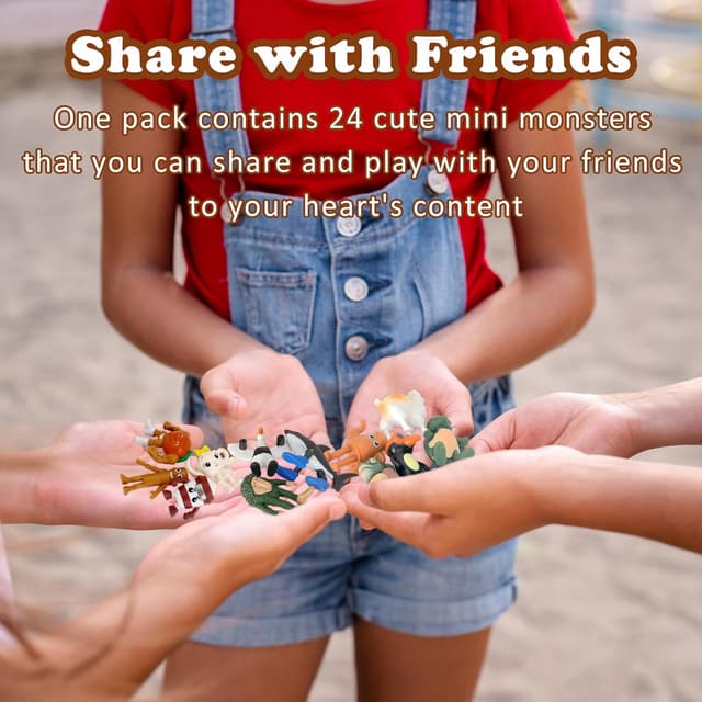 Thumbnail 3 de Gensly 24 Pz figure animali mini